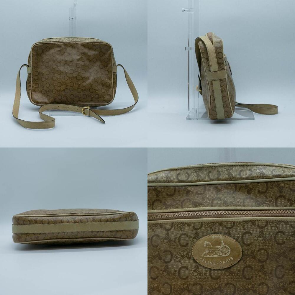 Celine Logo Macadam Beige Bag Shoulder - Picture 3 of 4